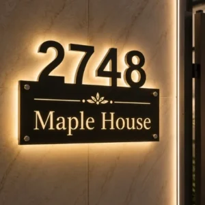 Home Name Plate