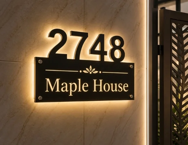 Home Name Plate