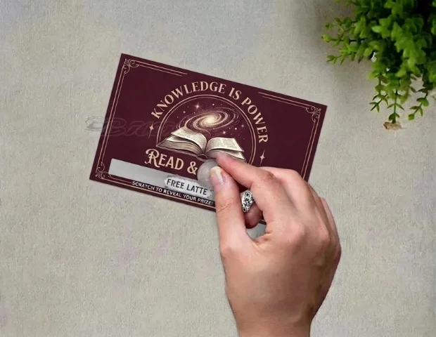 Scratch and Win Cards